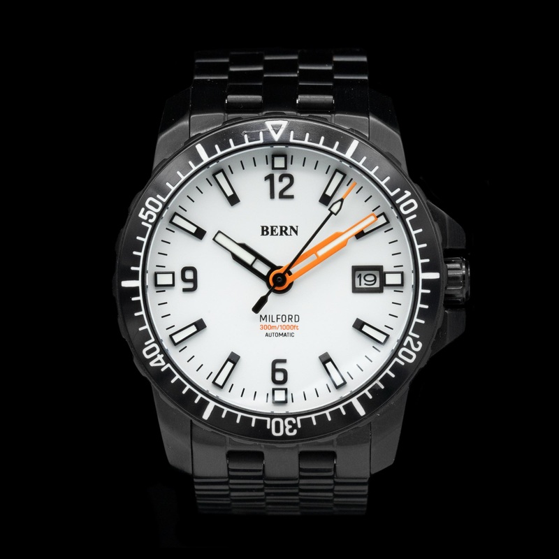 Bern Watch Co – Milford Diver Black