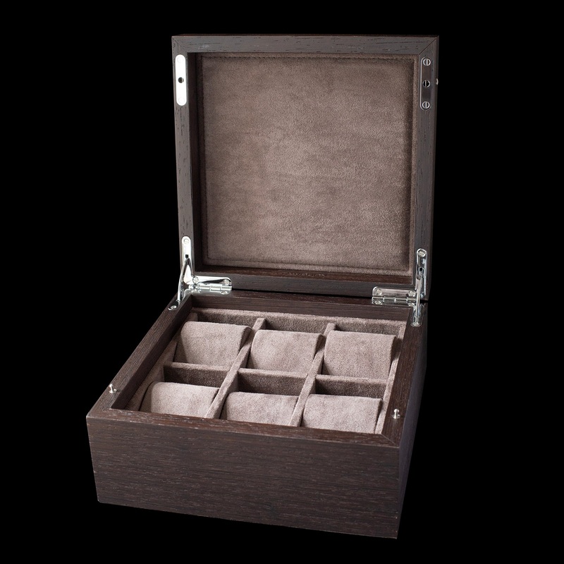 Watch Box – Tawbury Grove 6 Slot with Solid Lid – Kassod Wood
