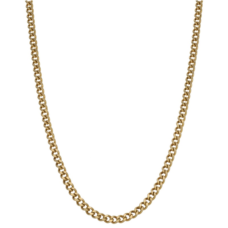 14ct Gold Curb Chain 20″
