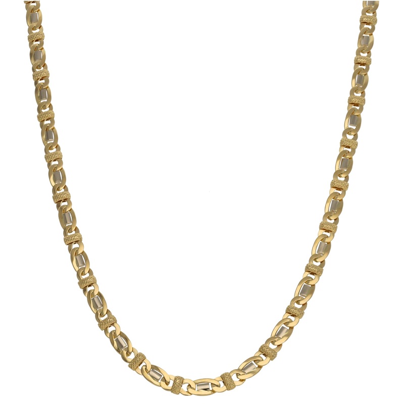 18ct Bicolour Gold Other Chain 18″