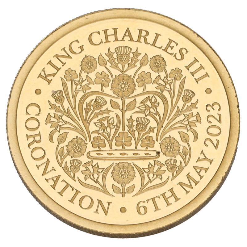 22ct Gold King Charles III Full Sovereign Coin 2023