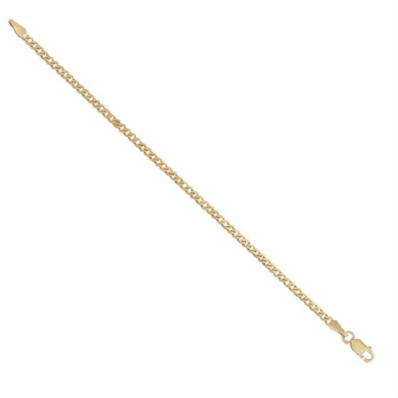 New 9ct Gold Kids Curb Bracelet