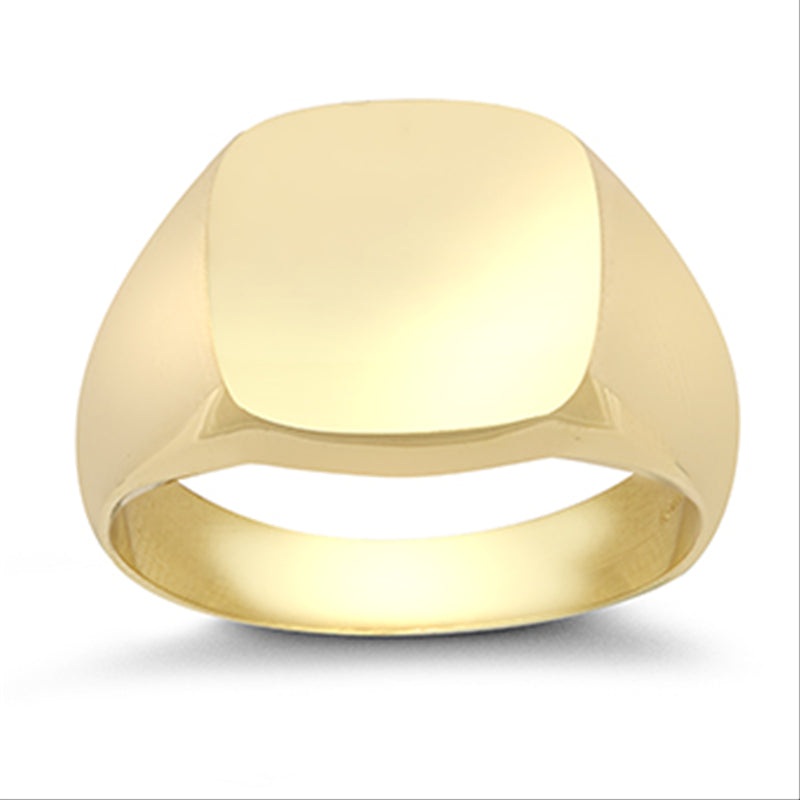 New 9ct Gold Signet Ring Sizes O-X