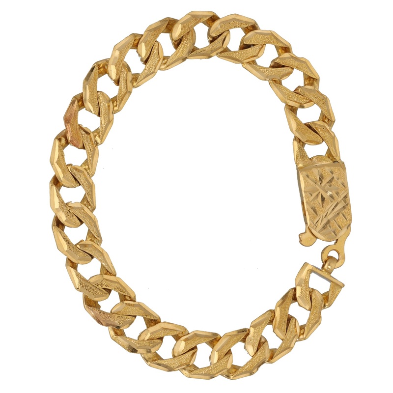 22ct Gold Curb Bracelet