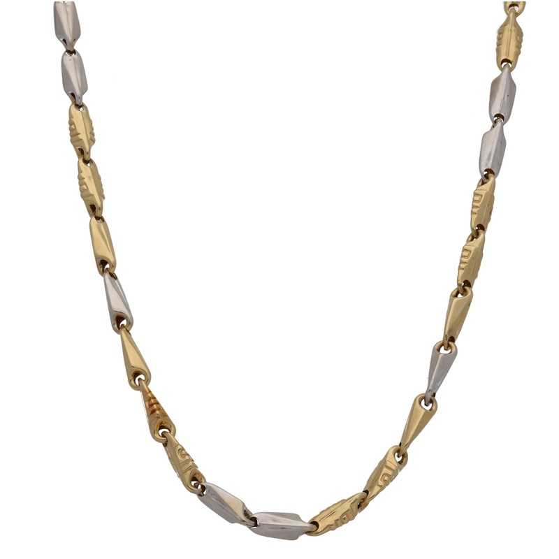 14ct Gold Fancy Necklace 22″