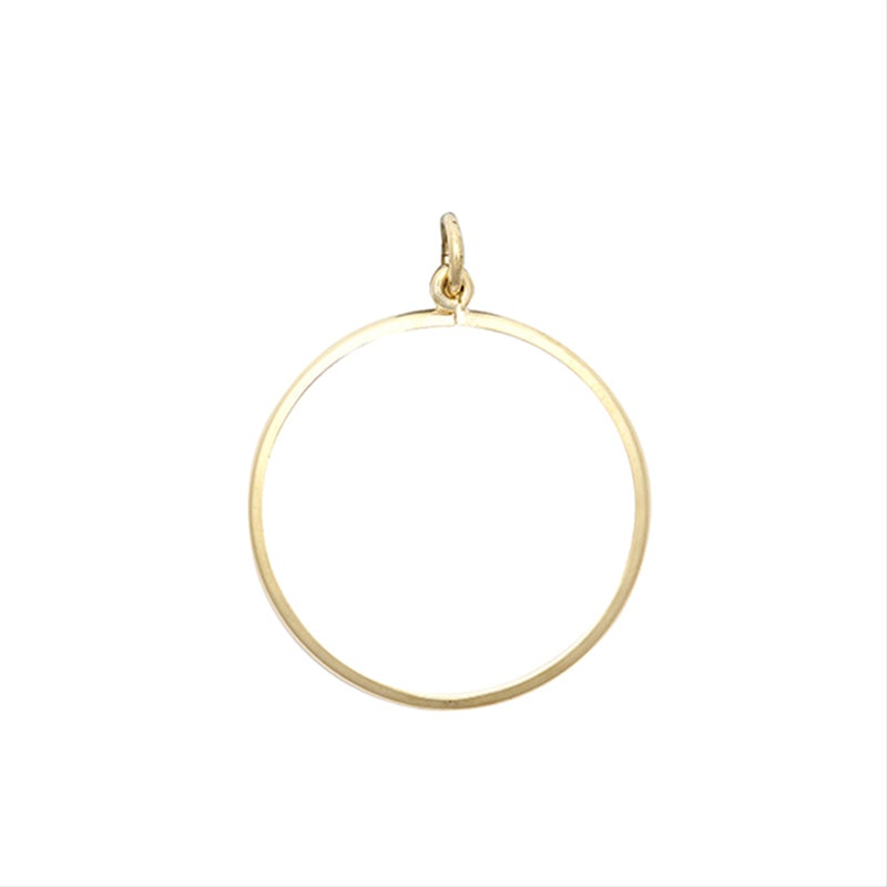 New 9ct Gold Plain Sovereign Coin Mount Pendant