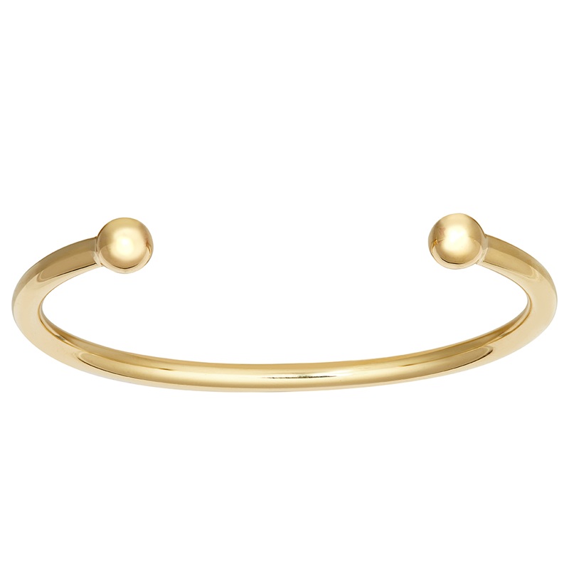 New 9ct Gold Solid Torque Bangle