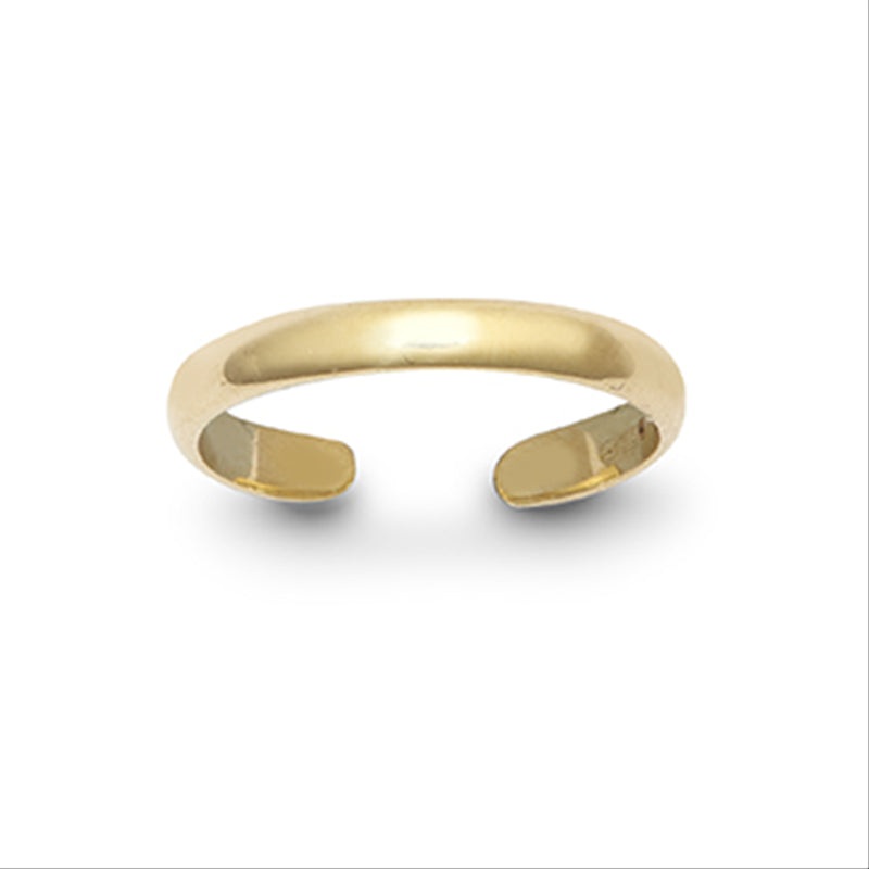 New 9ct Gold Plain Toe Ring
