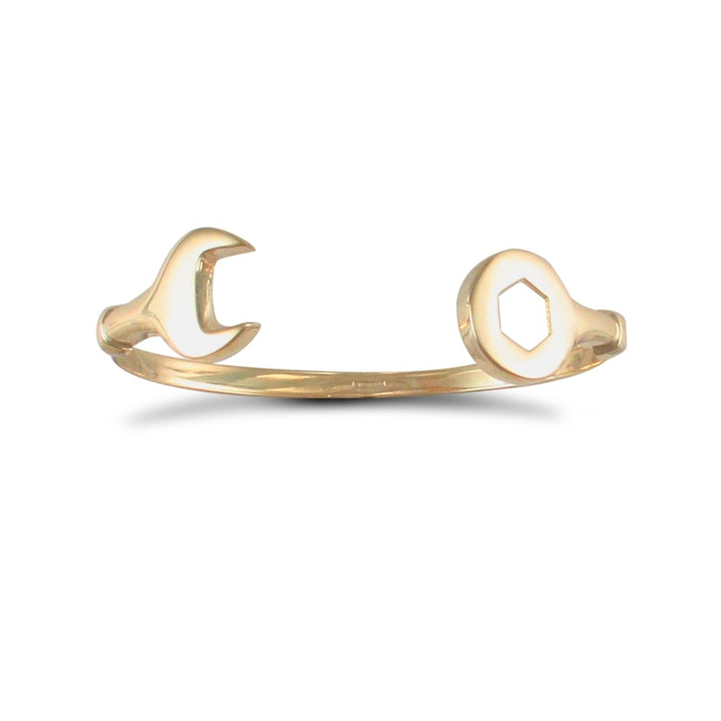 New 9ct Gold Kids Spanner Bangle