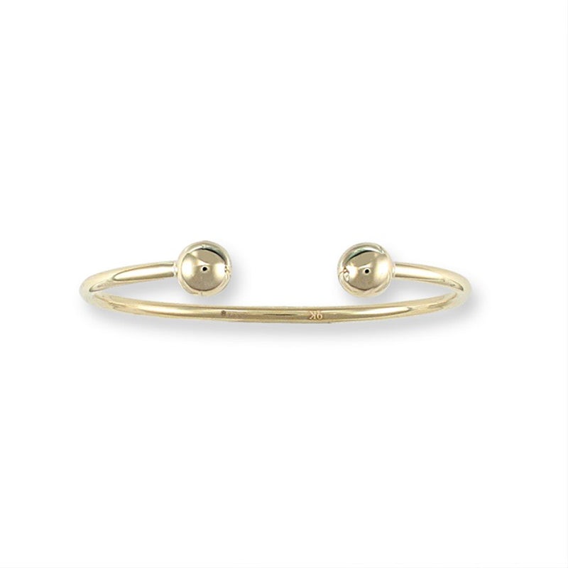 New 9ct Gold Kids Torque Bangle