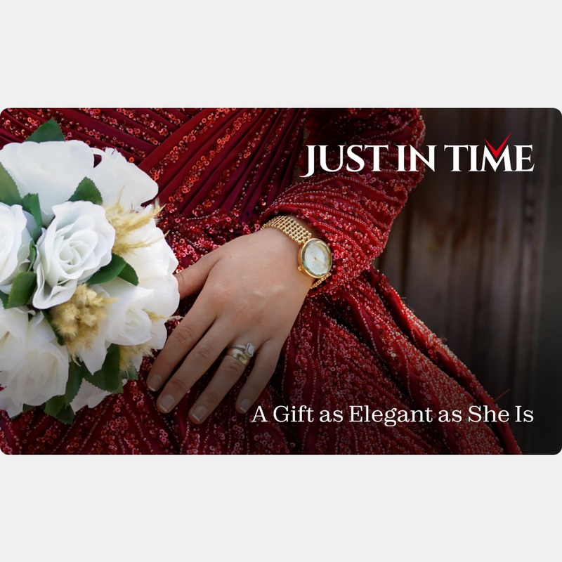 Wedding Gift Card for Bride | Just In Time