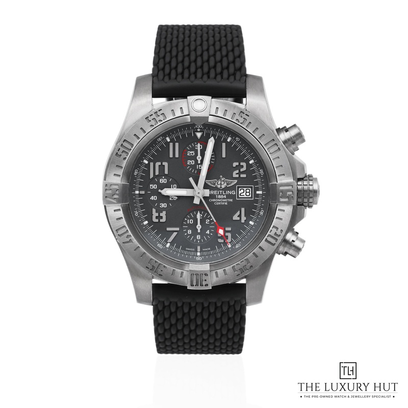 Breitling Avenger Bandit Chronograph 45mm Titanium Grey Dial Ref: E1338310  Full Set  2017