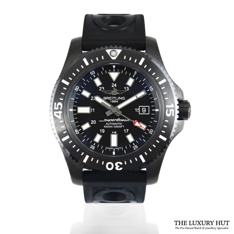 Breitling Superocean 44mm Black Dial Ref: M1739313  FULL SET  2016