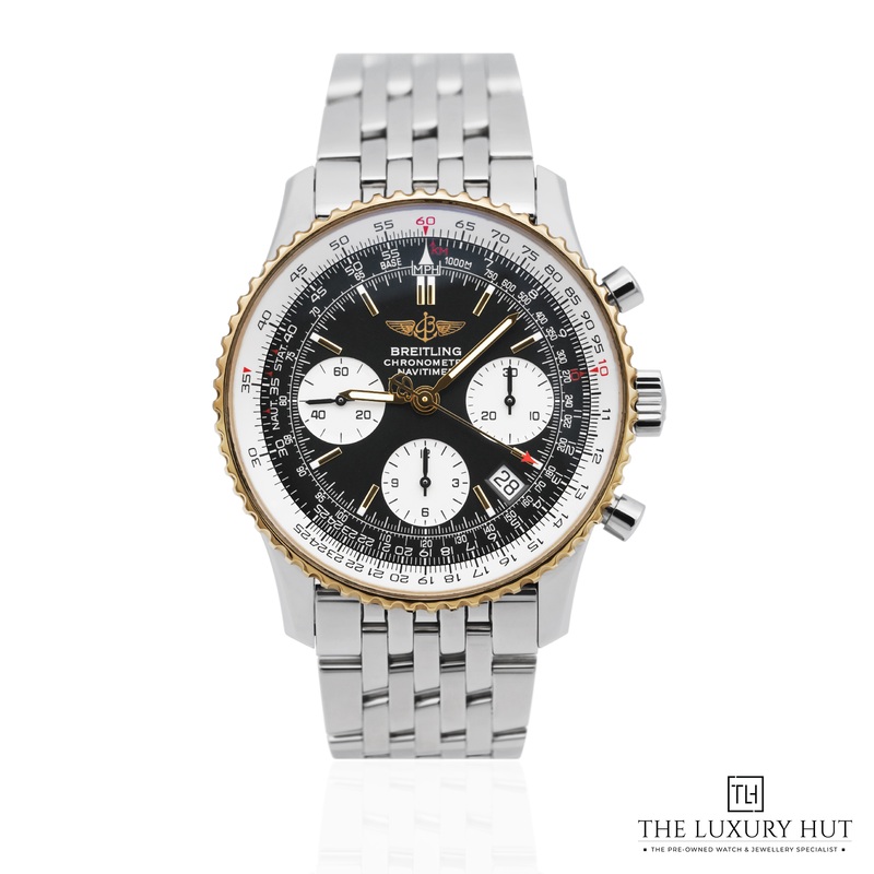 Breitling Navitimer Chronograph Bi-Metal 41mm Black Dial Ref: D23322  2011