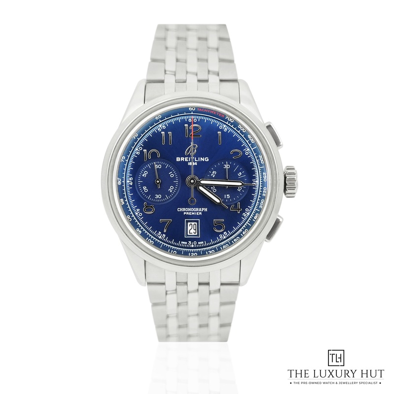 Breitling Premier Steel 42mm Blue Dial Ref: AB0145  Full Set  2023