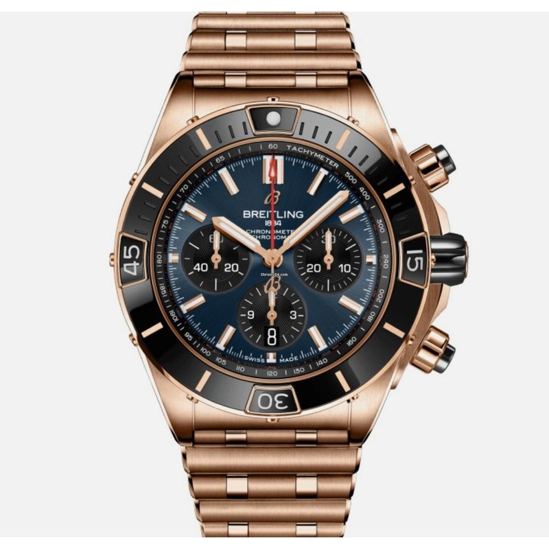 Breitling Chronomat SUPER CHRONOMAT B01 44 RB01363A1C1R1
