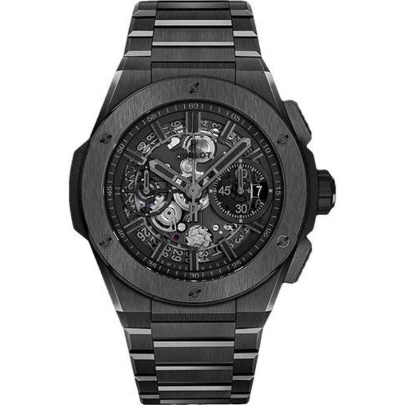 Hublot Big Bang Integral All Black Watch – 42 mm – Black Skeleton Dial Limited Edition of 500-451.CX.1140.CX