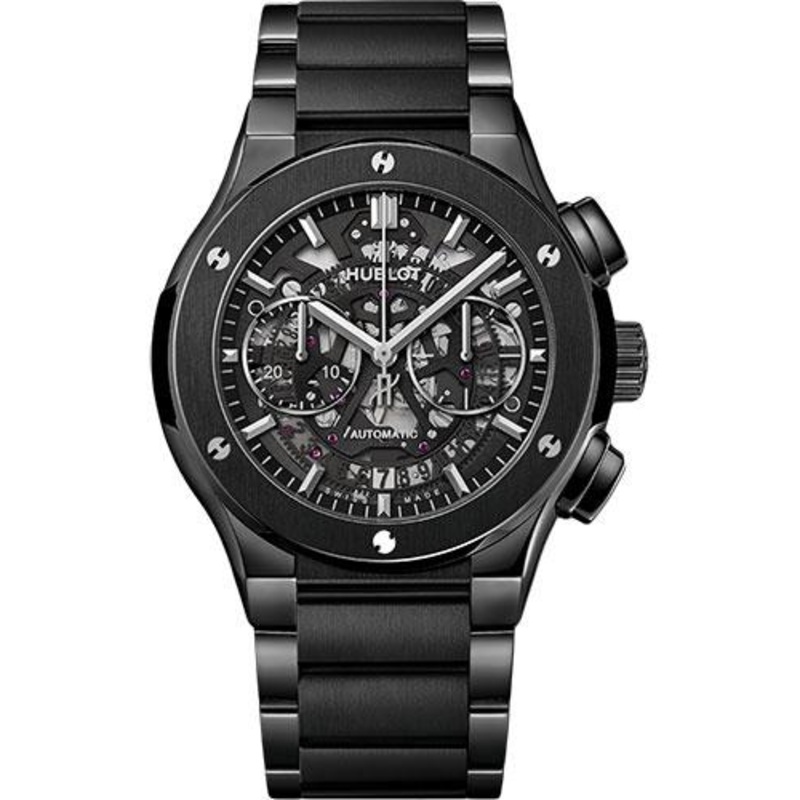 Hublot Classic Fusion Aerofusion Black Magic Bracelet Watch – 45 mm – Sapphire Crystal Dial-528.CM.0170.CM