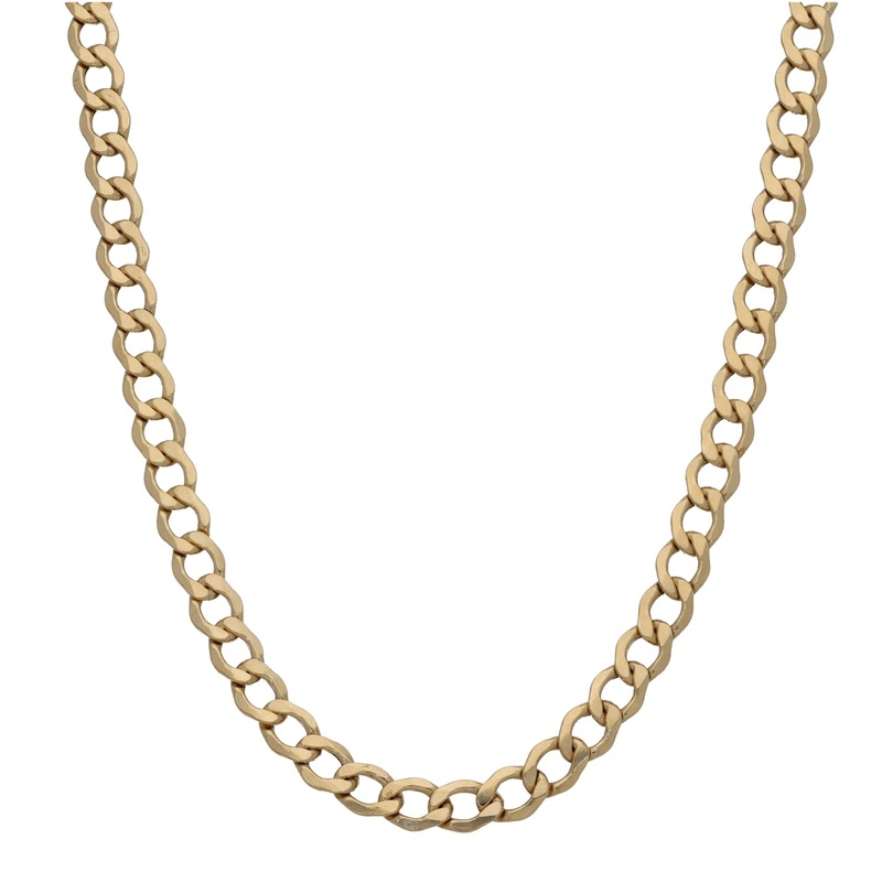 14ct Gold Curb Chain 26″