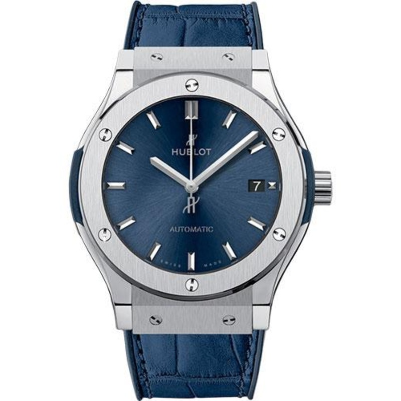 Hublot Classic Fusion Blue Titanium Watch-511.NX.7170.LR