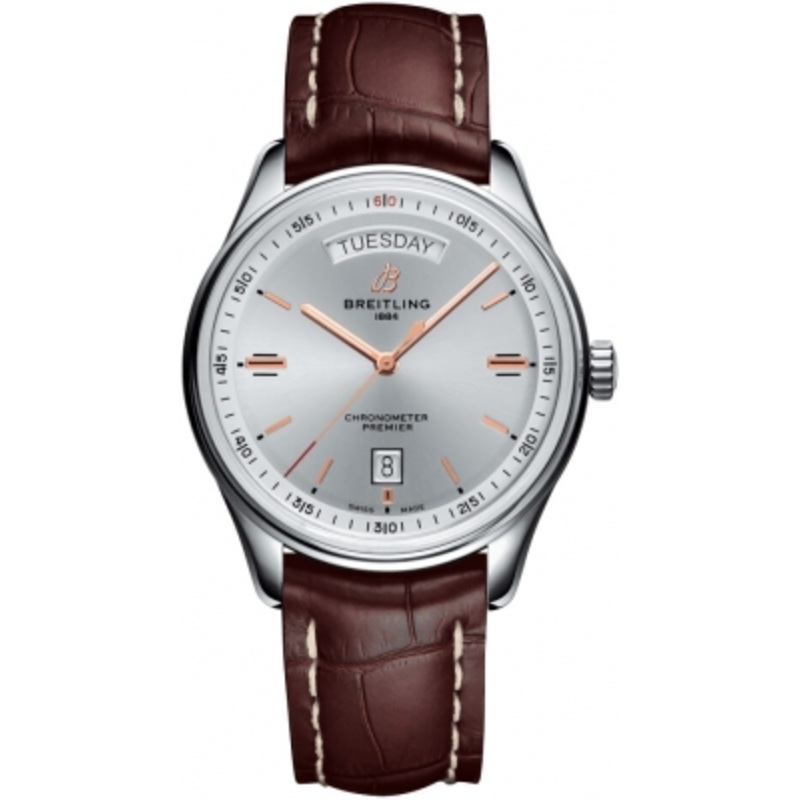 Breitling Premier Automatic Day Date 40 Mens Watch
