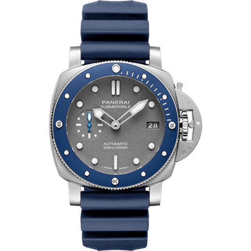 Panerai Submersible – 42mm – Brushed Steel – Shark Grey Dial – PAM00959