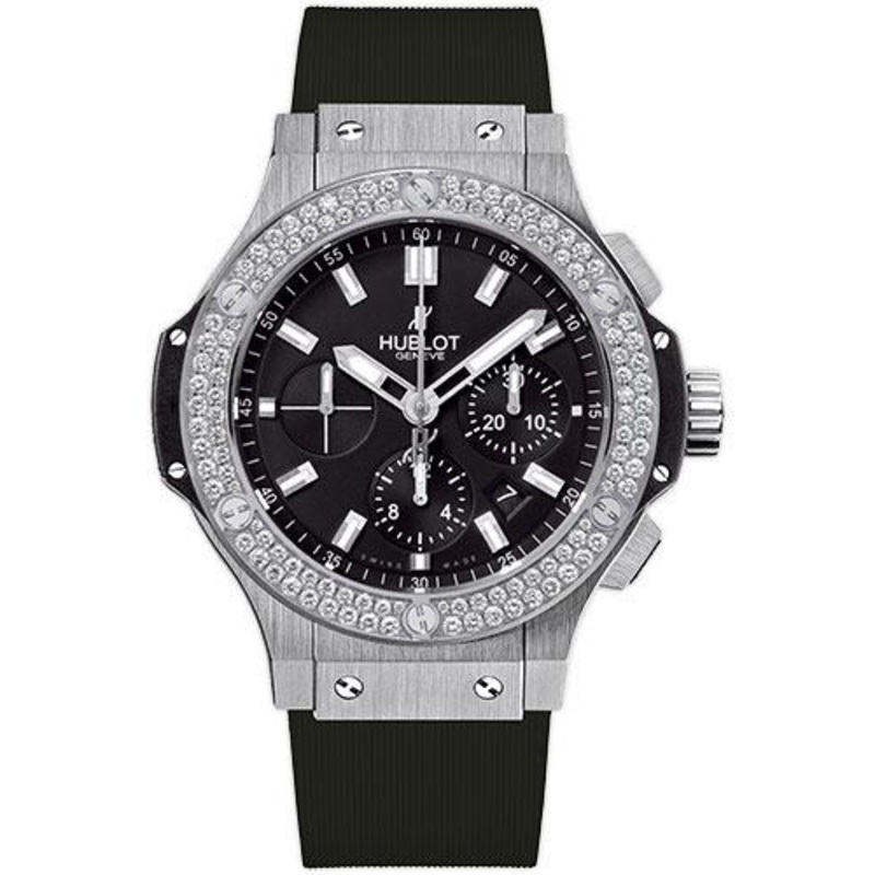 Hublot Big Bang Evolution Steel Diamonds Watch-301.SX.1170.RX.1104