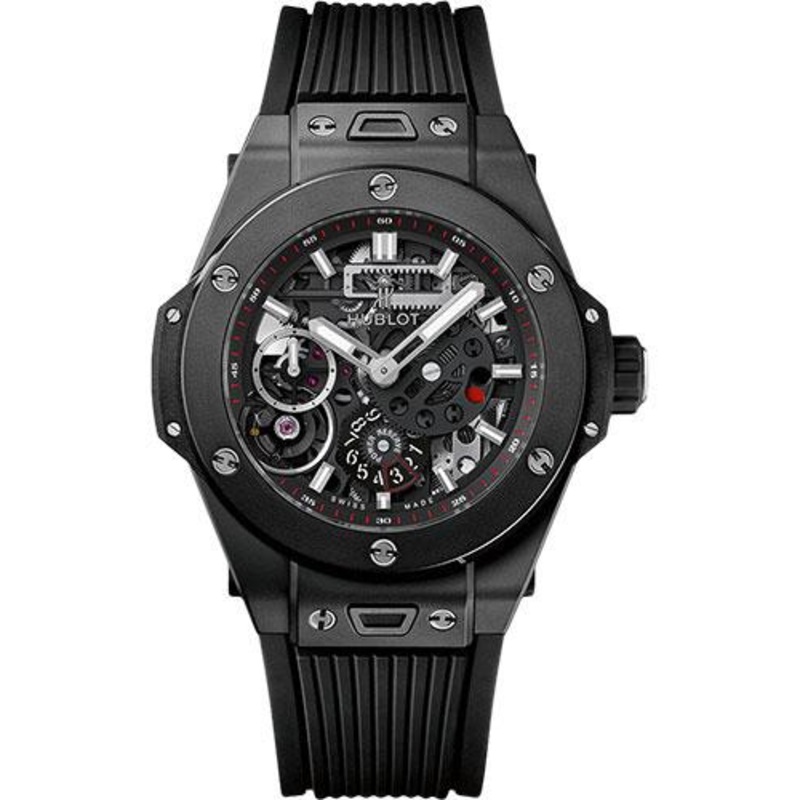 Hublot Big Bang MECA-10 Black Magic Watch – 45 mm – Black Skeleton Dial-414.CI.1123.RX