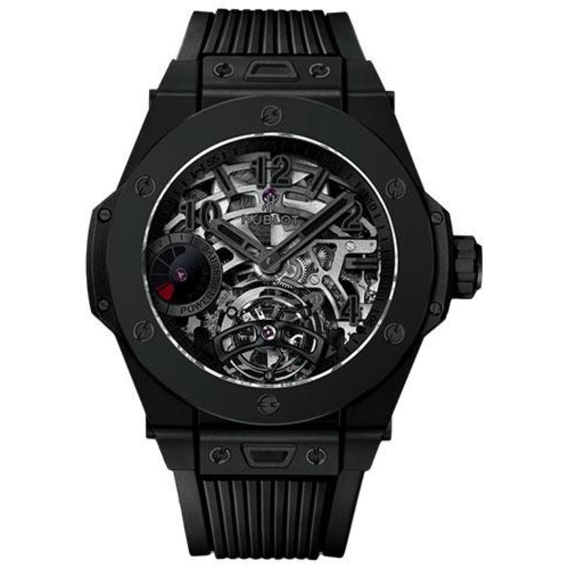 Hublot Big Bang Tourbillon Power Reserve 5 Days All Black Limited Edition of 99 Watch-405.CI.0110.RX
