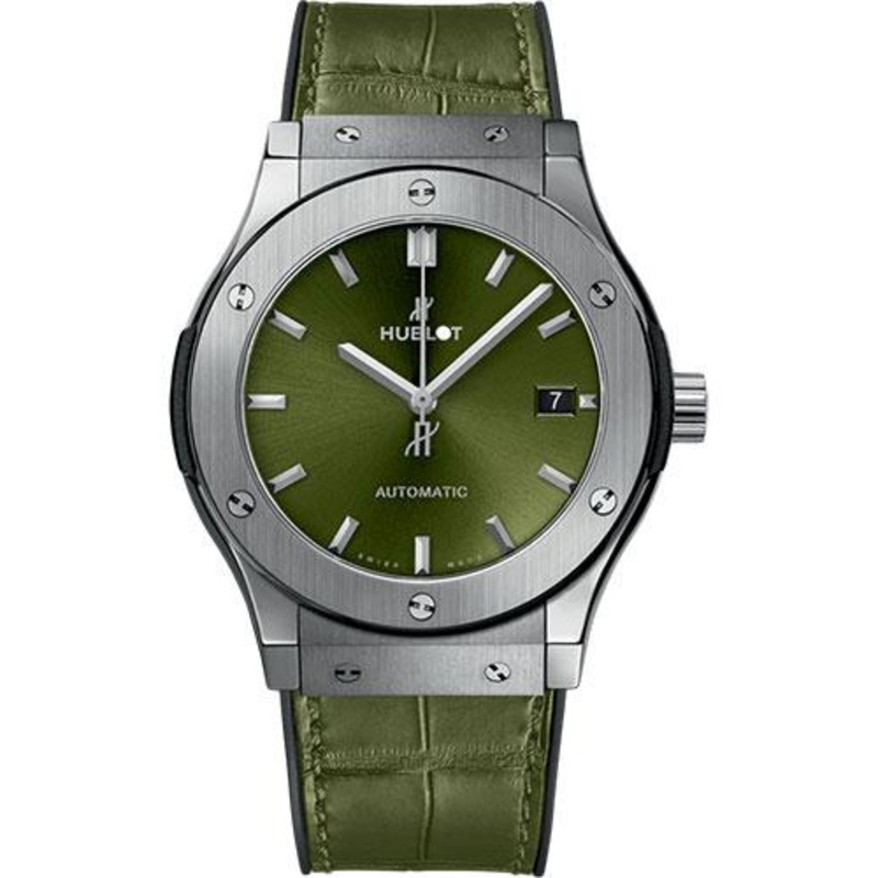 Hublot Classic Fusion Titanium Green Watch-511.NX.8970.LR