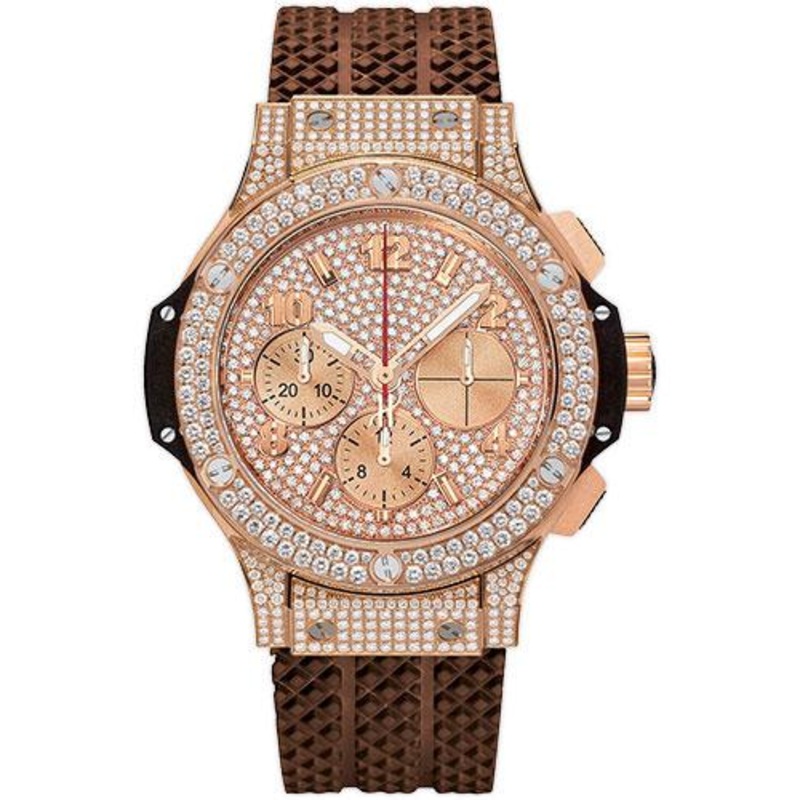 Hublot Big Bang Cappuccino Pave Watch-341.PC.9010.RC.1704