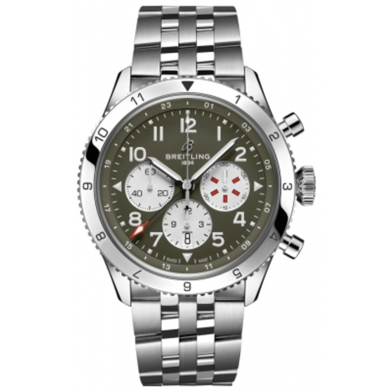 Breitling Super AVI B04 Chronograph GMT 46mm Mens Watch