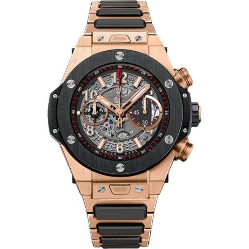 Hublot Big Bang Unico King Gold Ceramic Watch-411.OM.1180.OM
