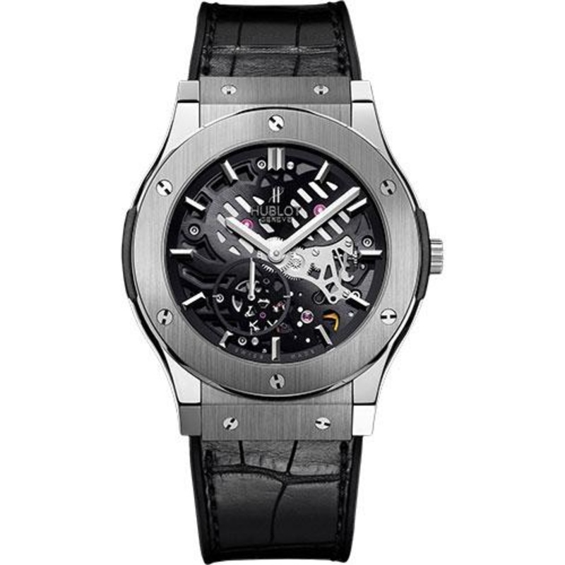 Hublot Classic Fusion Extra-Thin Skeleton King Gold Watch-515.NX.0170.LR