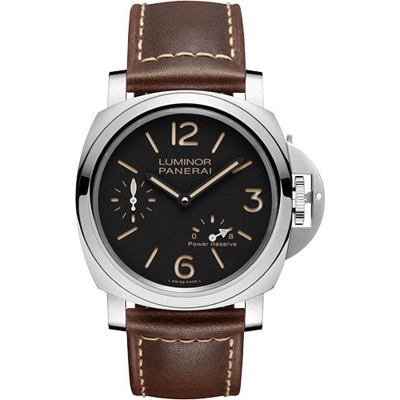 Panerai Luminor 8 Days Power Reserve – 44mm – Polished Steel – PAM00795