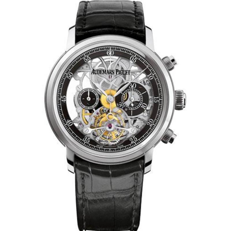 Audemars Piguet Jules Audemars Tourbillon Chronograph Watch – 26346BC.OO.D002CR.01
