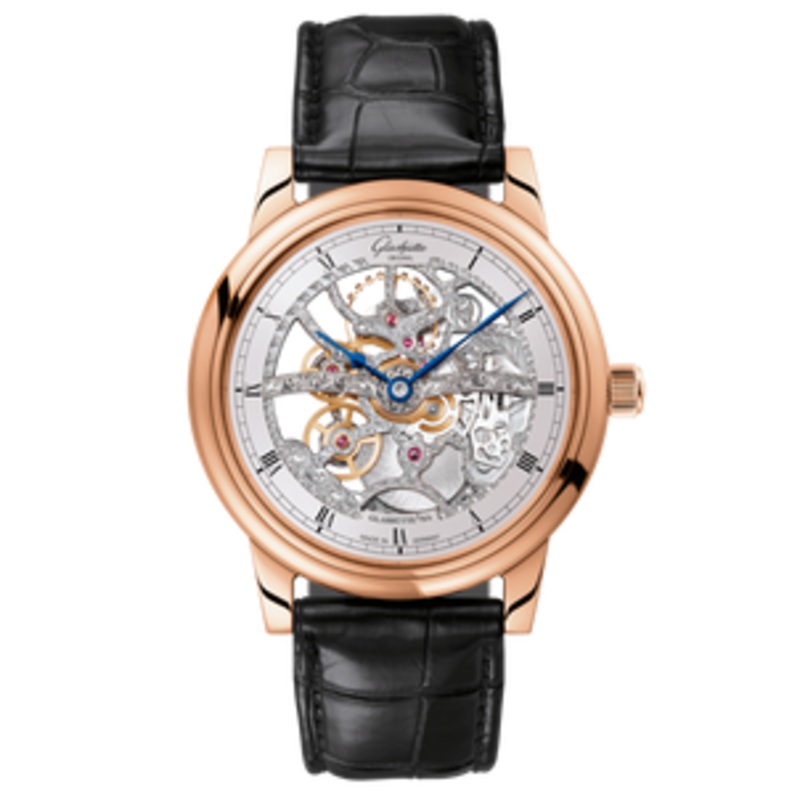 Glashutte Senator Manual Winding Skeletonised Edition 1-49-18-01-05-01