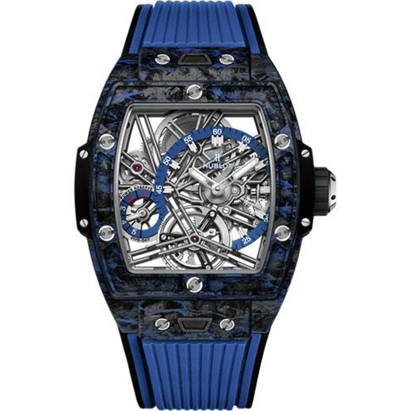 Hublot Spirit Of Big Bang Tourbillon Carbon Blue Watch – 42 mm – Sapphire Crystal Dial Limited Edition of 55-645.QL.7117.RX