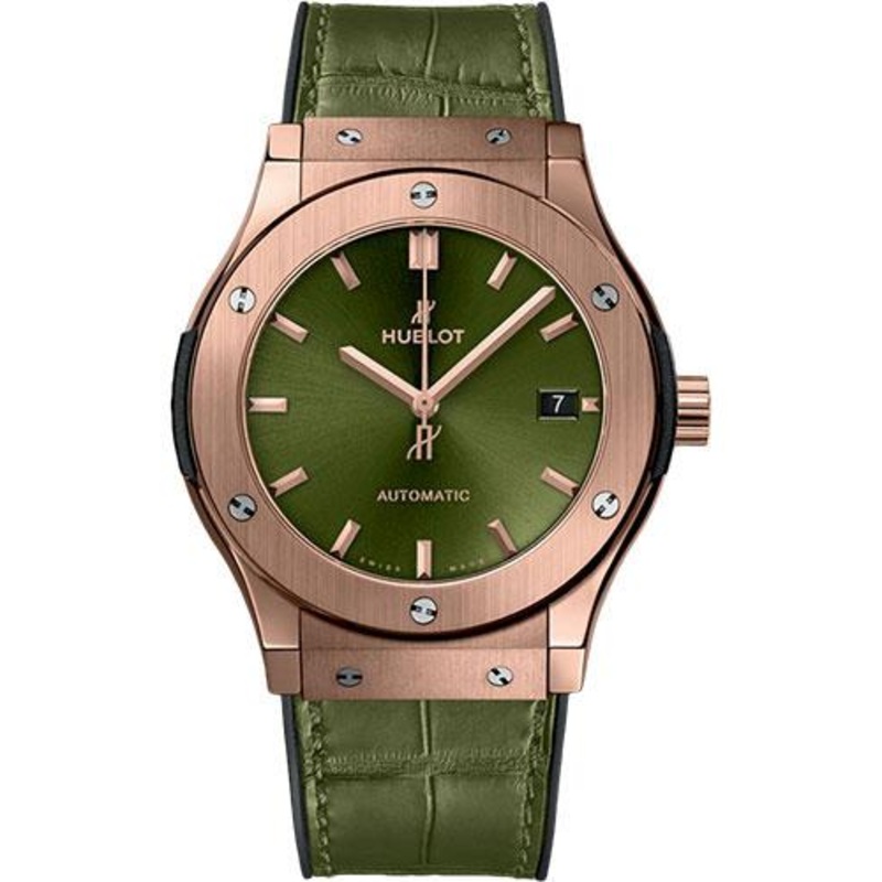 Hublot Classic Fusion King Gold Green Watch-511.OX.8980.LR